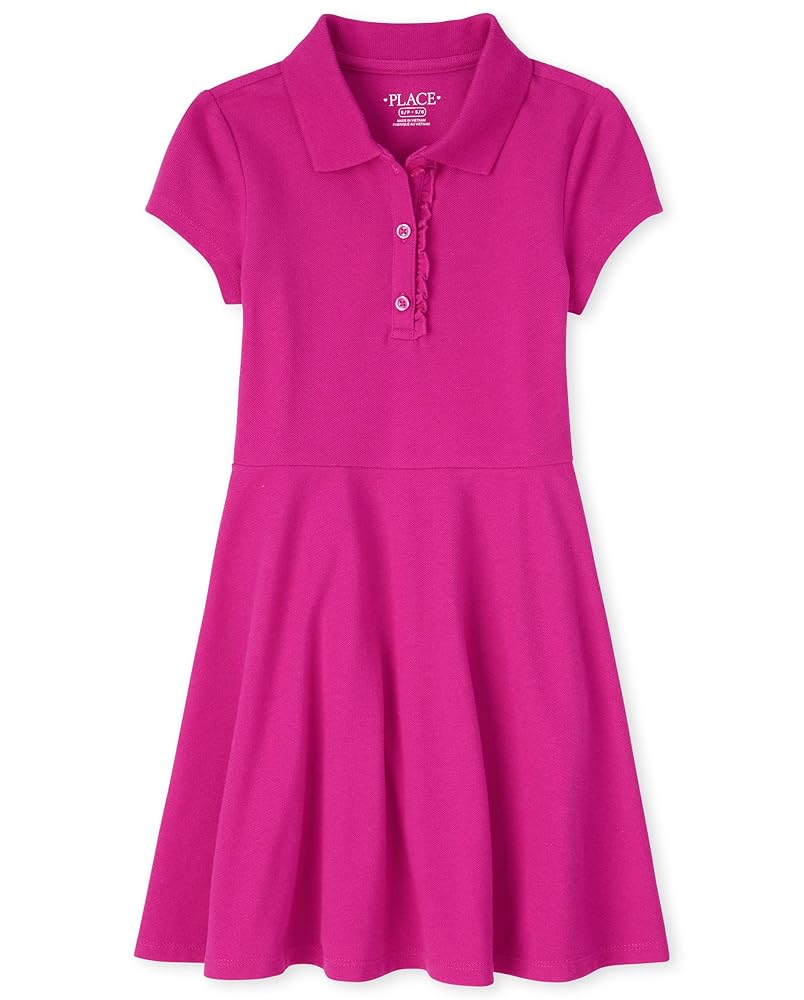ワンピース Short Sleeve Polo Mini Dress S TOCC99.jpg